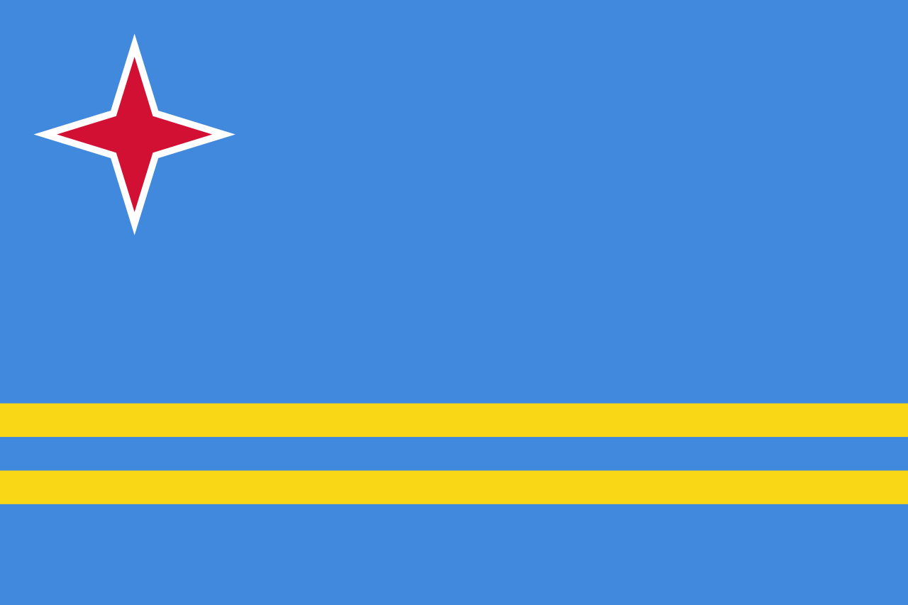 Aruba flag